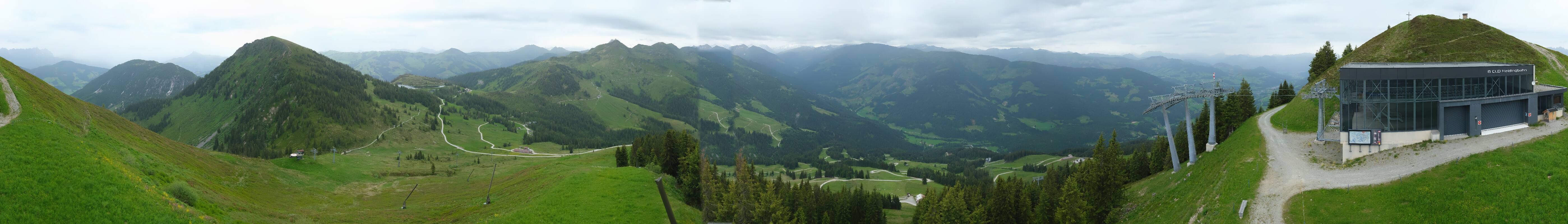 Archiv Foto Webcam Westendorf - Bergstation Fleiding