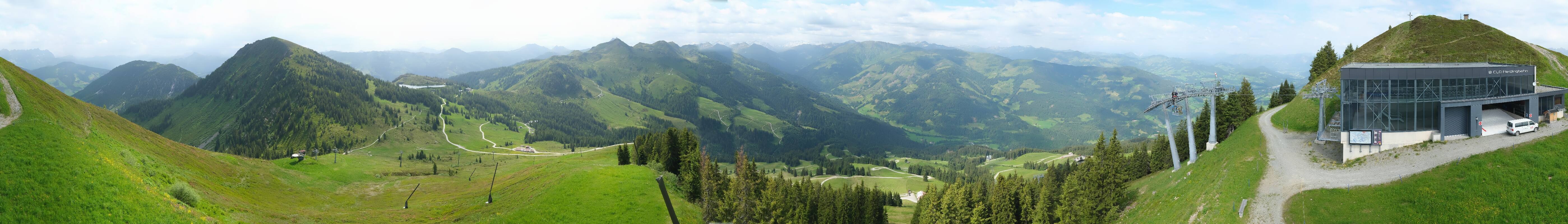Archiv Foto Webcam Westendorf - Bergstation Fleiding