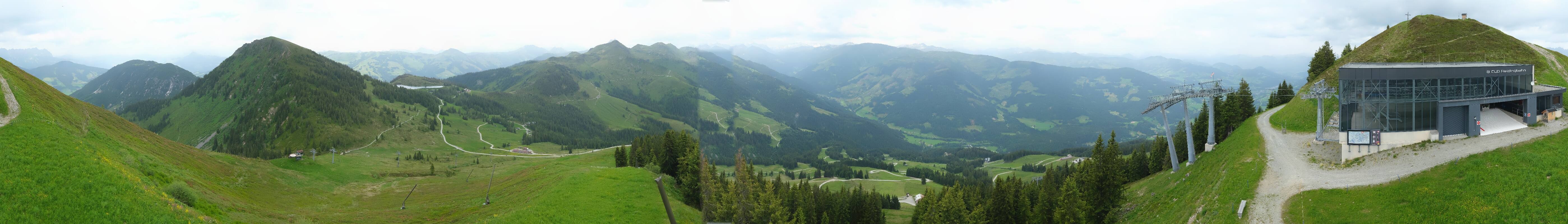 Archiv Foto Webcam Westendorf - Bergstation Fleiding