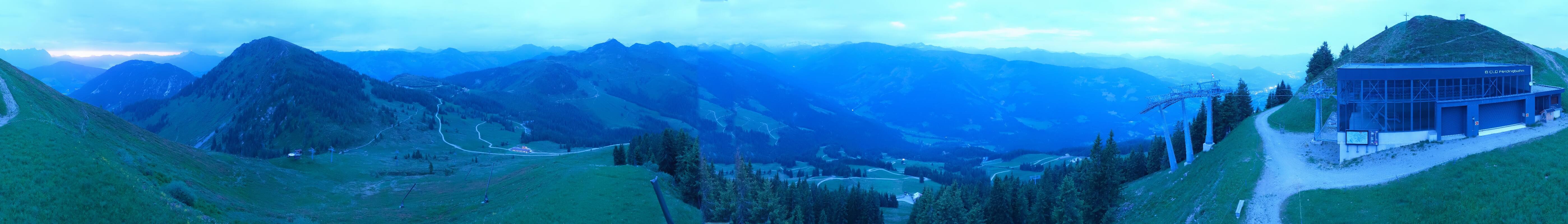 Archiv Foto Webcam Westendorf - Bergstation Fleiding