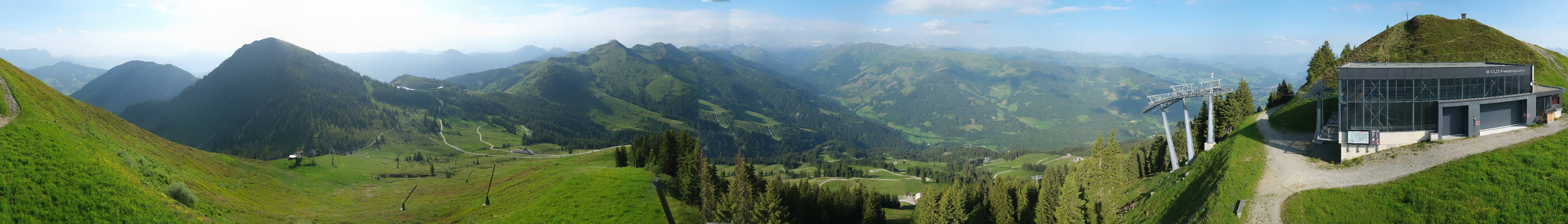 Archiv Foto Webcam Westendorf - Bergstation Fleiding