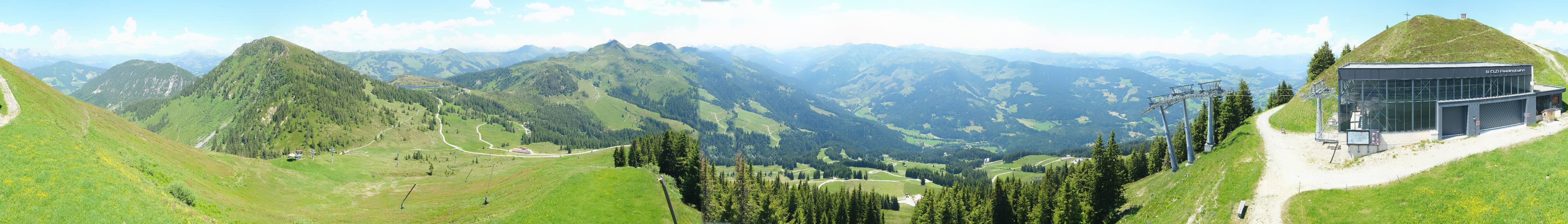 Archiv Foto Webcam Westendorf - Bergstation Fleiding
