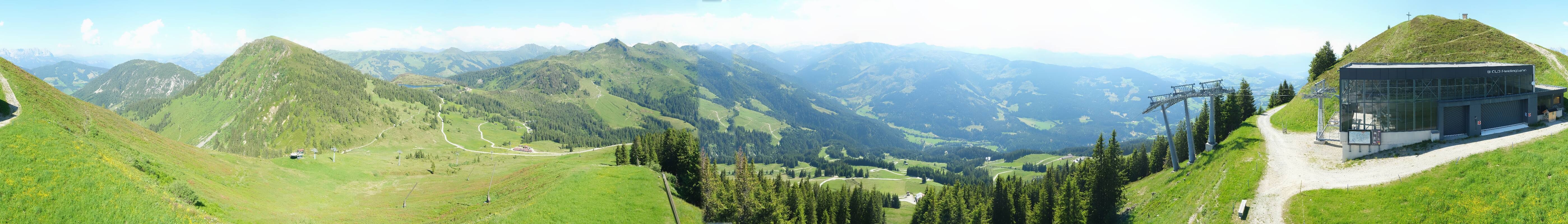 Archiv Foto Webcam Westendorf - Bergstation Fleiding