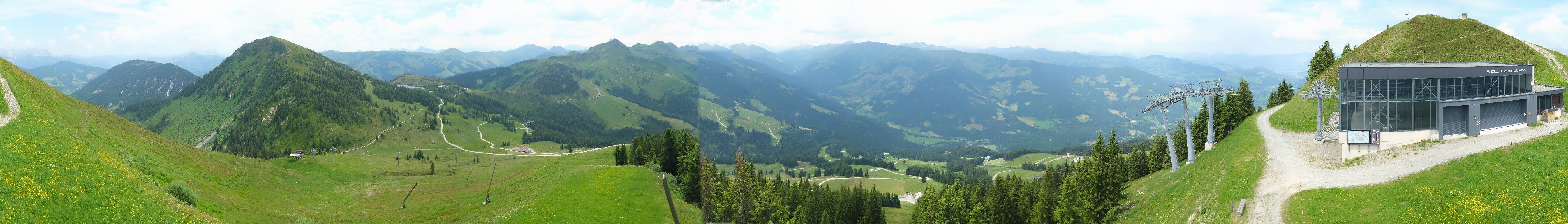 Archiv Foto Webcam Westendorf - Bergstation Fleiding