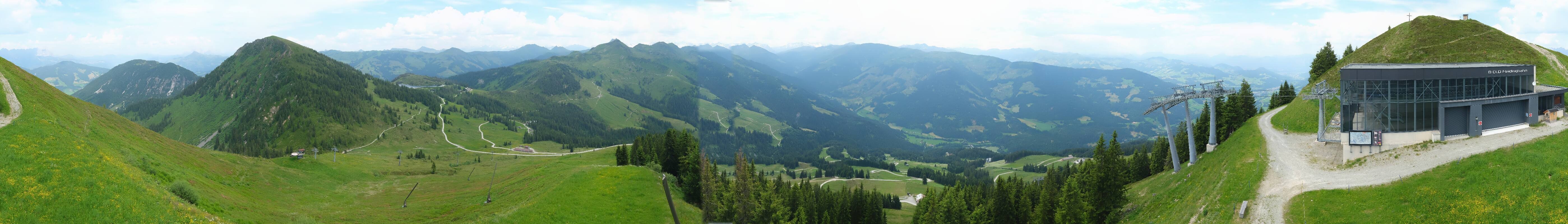 Archiv Foto Webcam Westendorf - Bergstation Fleiding