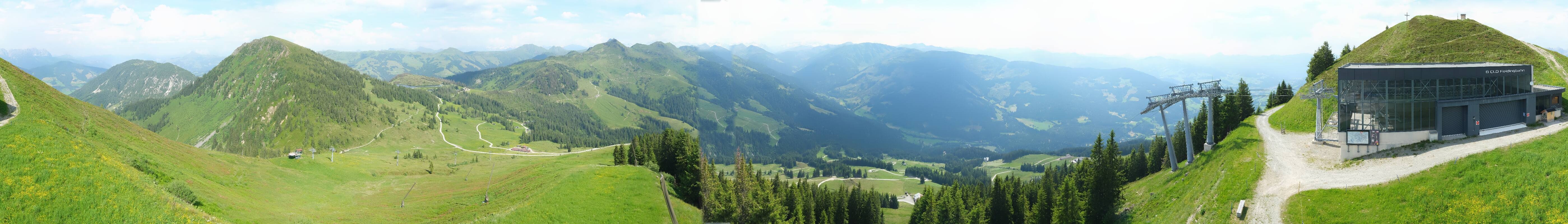 Archiv Foto Webcam Westendorf - Bergstation Fleiding