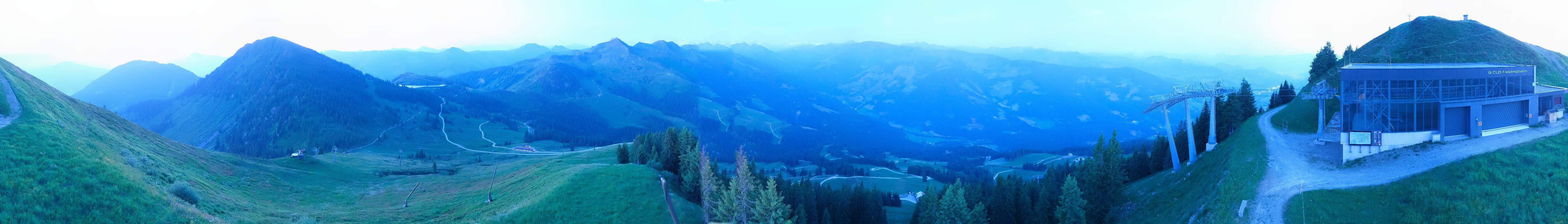 Archiv Foto Webcam Westendorf - Bergstation Fleiding