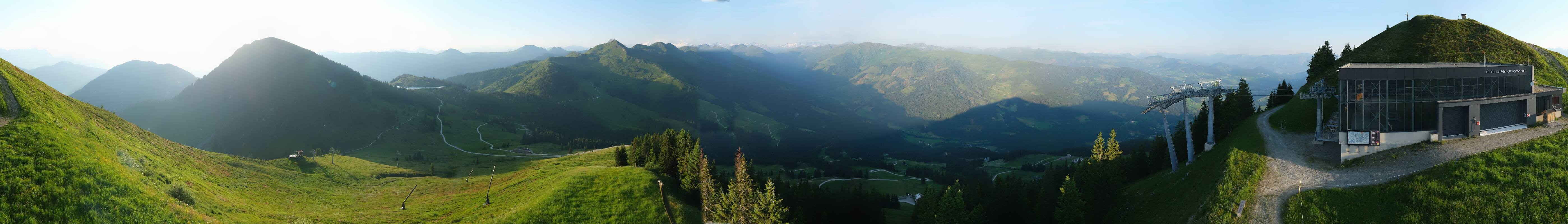 Archiv Foto Webcam Westendorf - Bergstation Fleiding
