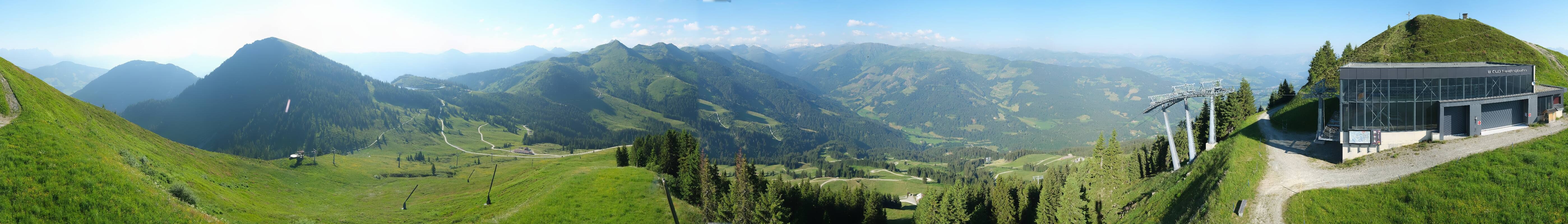 Archiv Foto Webcam Westendorf - Bergstation Fleiding