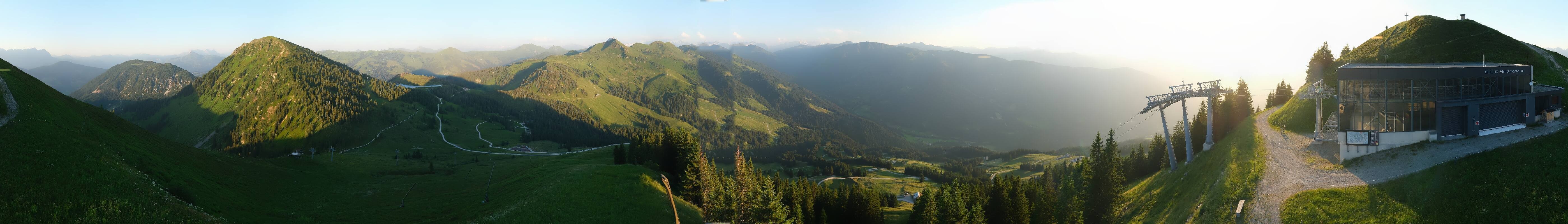 Archiv Foto Webcam Westendorf - Bergstation Fleiding