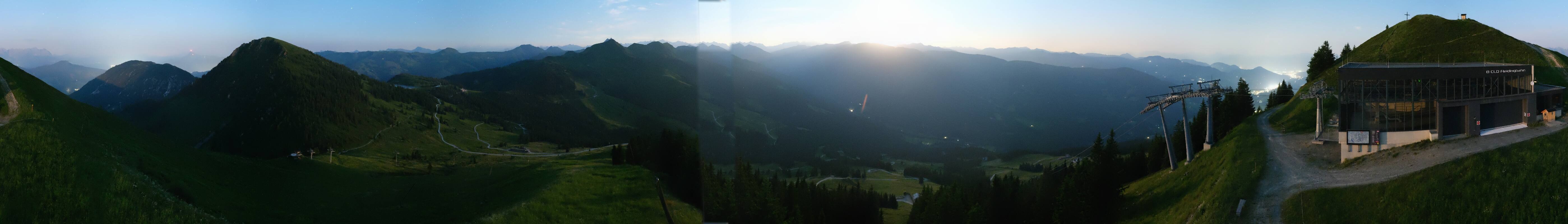 Archiv Foto Webcam Westendorf - Bergstation Fleiding