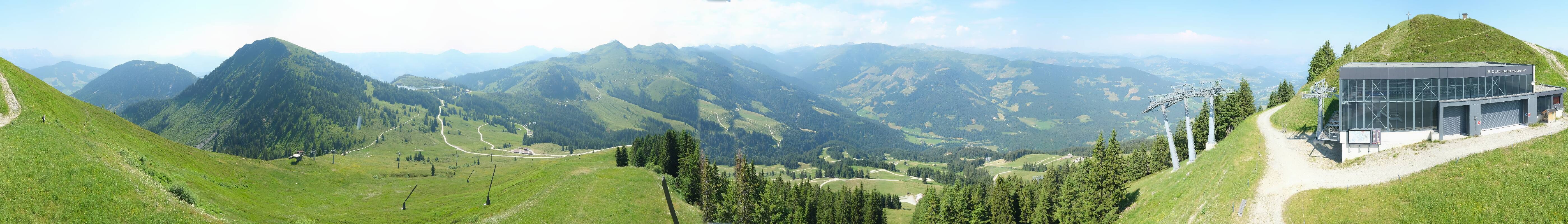 Archiv Foto Webcam Westendorf - Bergstation Fleiding