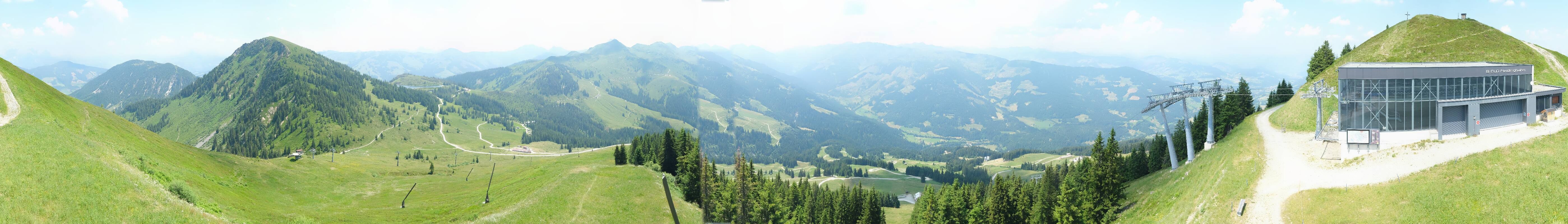 Archiv Foto Webcam Westendorf - Bergstation Fleiding