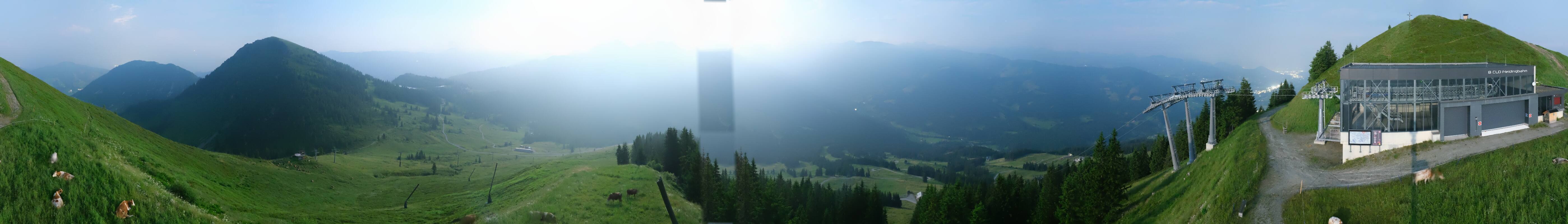 Archiv Foto Webcam Westendorf - Bergstation Fleiding
