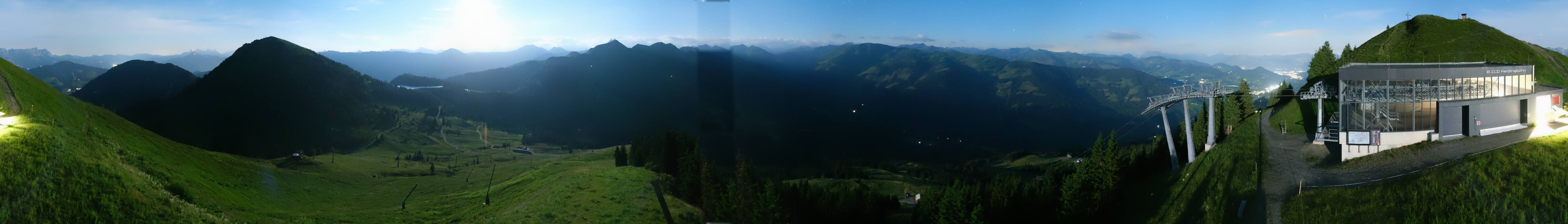 Archiv Foto Webcam Westendorf - Bergstation Fleiding