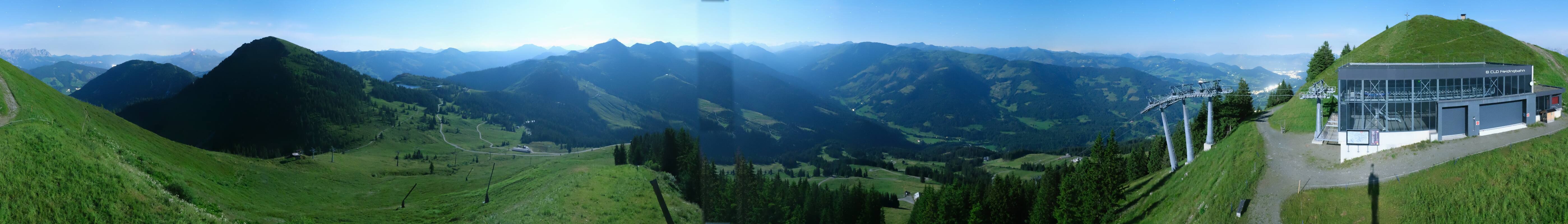 Archiv Foto Webcam Westendorf - Bergstation Fleiding