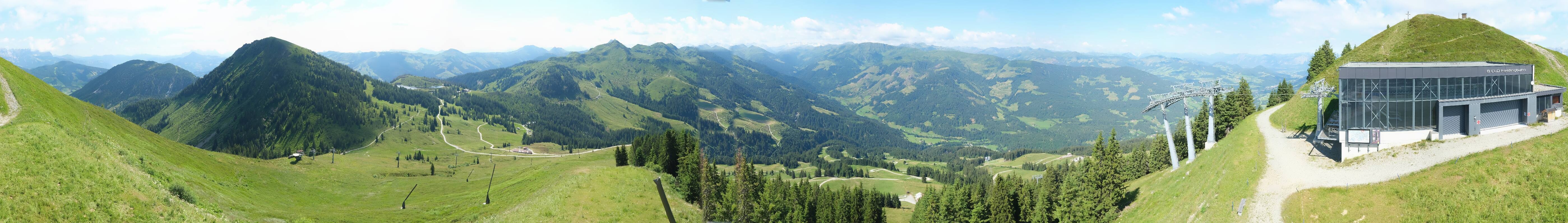 Archiv Foto Webcam Westendorf - Bergstation Fleiding