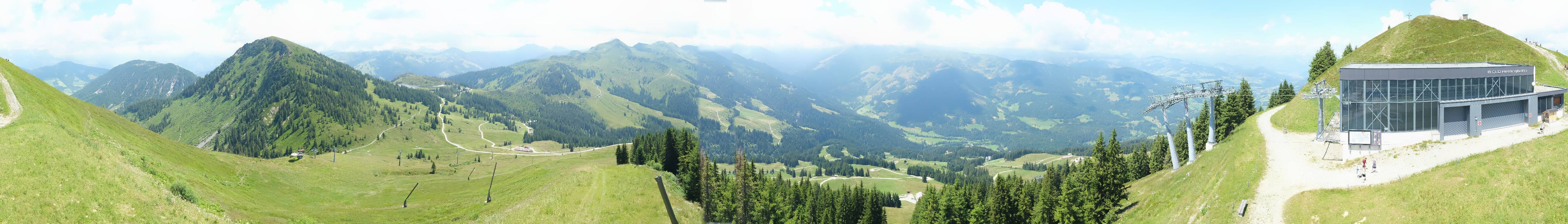 Archiv Foto Webcam Westendorf - Bergstation Fleiding