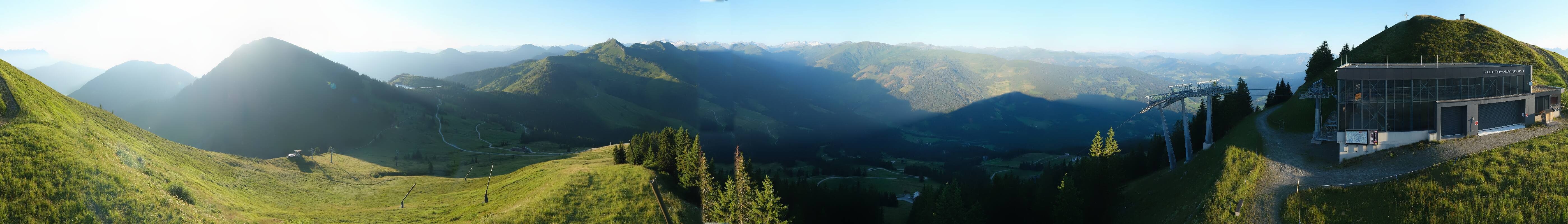 Archiv Foto Webcam Westendorf - Bergstation Fleiding