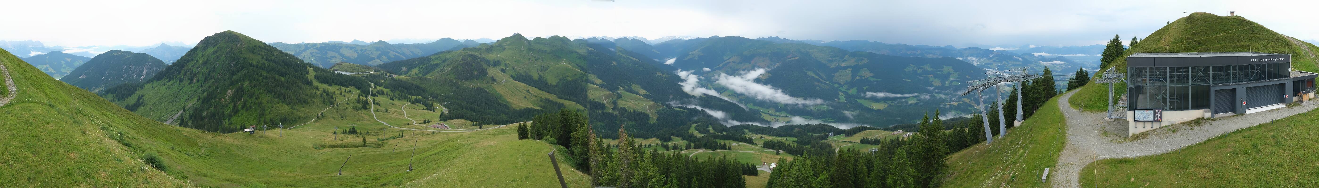 Archiv Foto Webcam Westendorf - Bergstation Fleiding