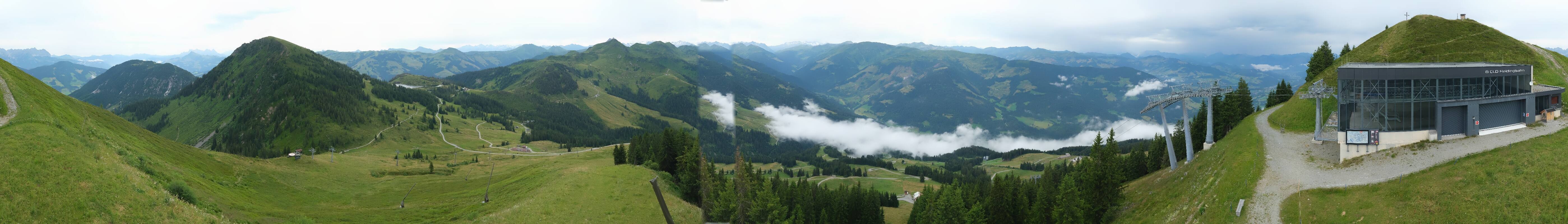 Archiv Foto Webcam Westendorf - Bergstation Fleiding