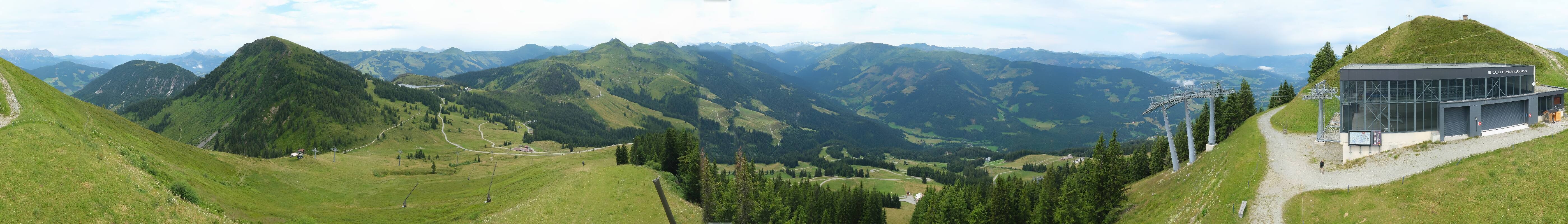 Archiv Foto Webcam Westendorf - Bergstation Fleiding