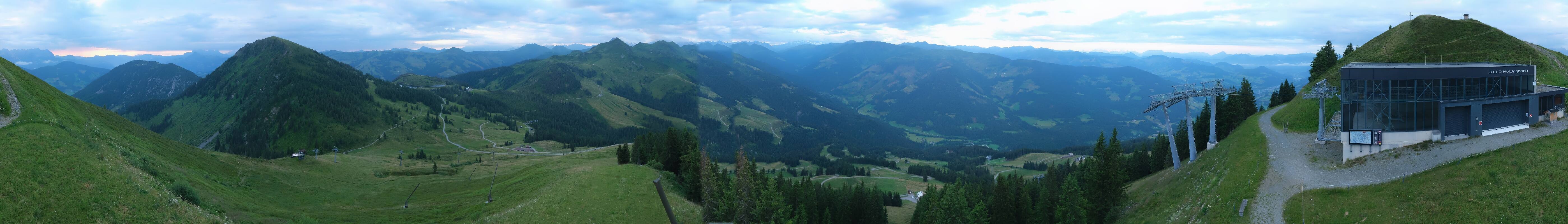Archiv Foto Webcam Westendorf - Bergstation Fleiding