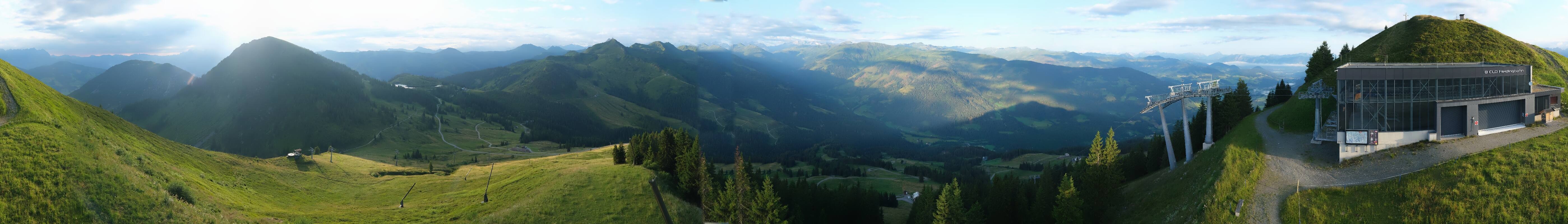 Archiv Foto Webcam Westendorf - Bergstation Fleiding