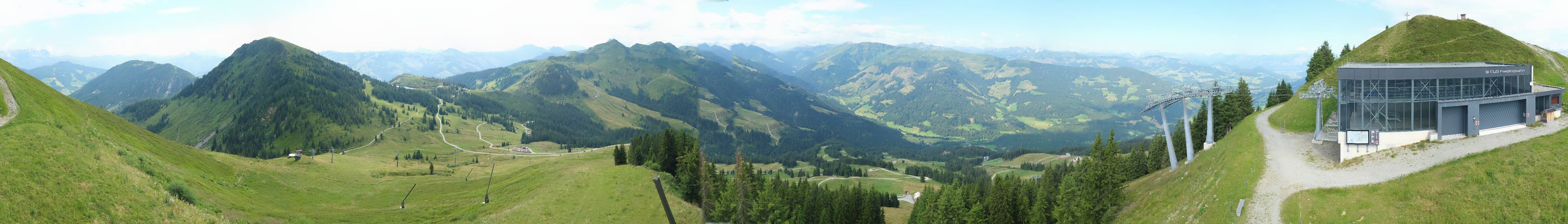 Archiv Foto Webcam Westendorf - Bergstation Fleiding