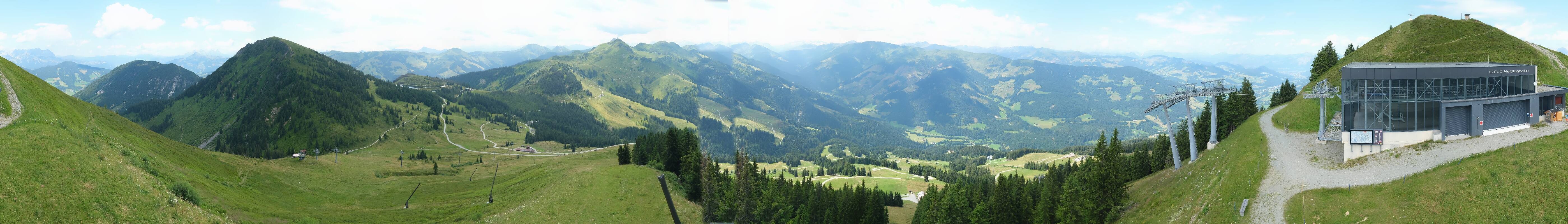 Archiv Foto Webcam Westendorf - Bergstation Fleiding