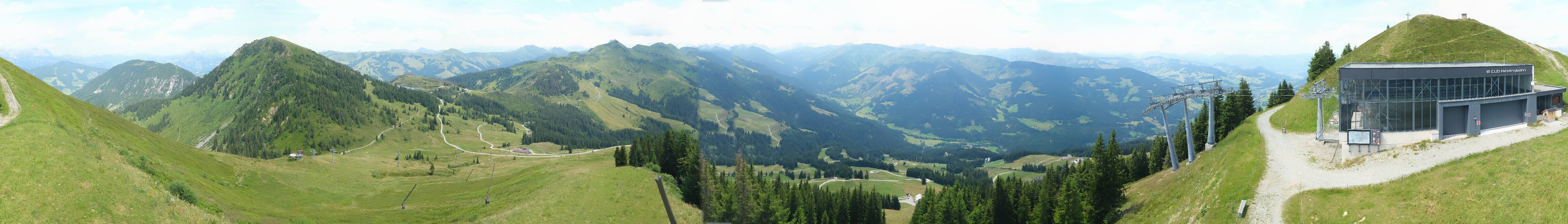 Archiv Foto Webcam Westendorf - Bergstation Fleiding