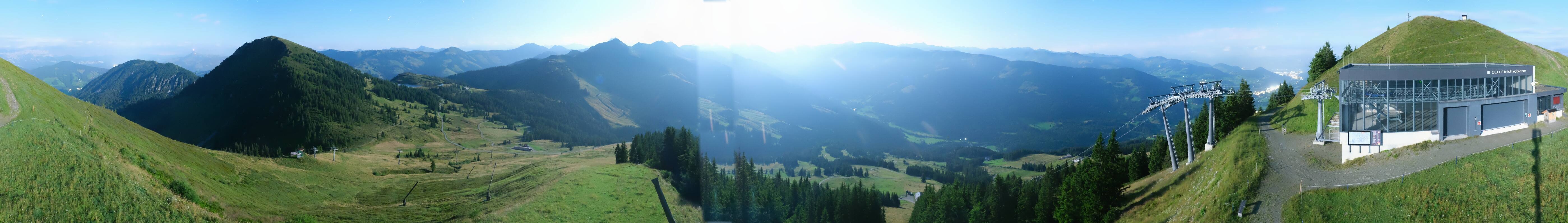 Archiv Foto Webcam Westendorf - Bergstation Fleiding