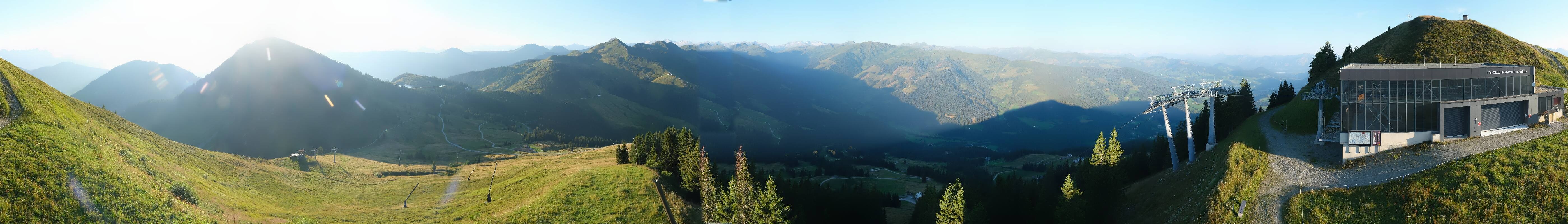 Archiv Foto Webcam Westendorf - Bergstation Fleiding