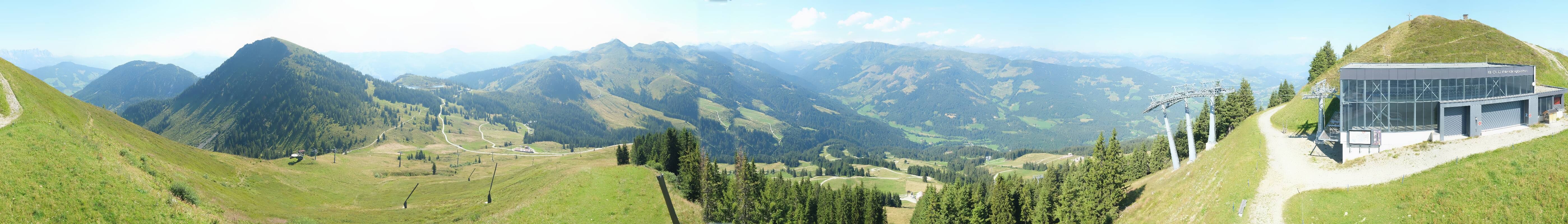 Archiv Foto Webcam Westendorf - Bergstation Fleiding