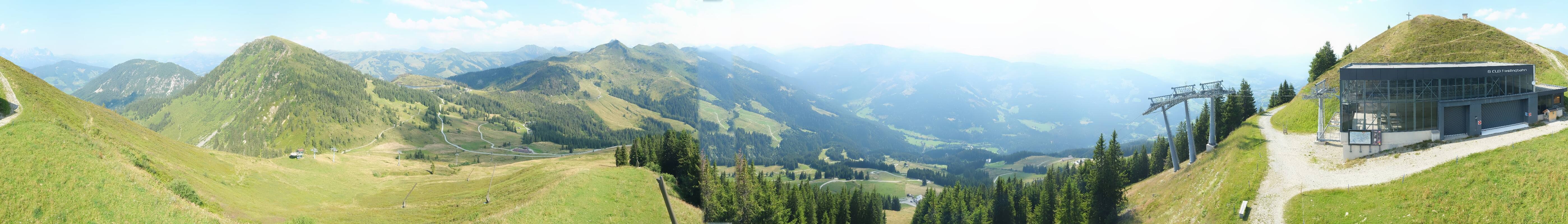 Archiv Foto Webcam Westendorf - Bergstation Fleiding