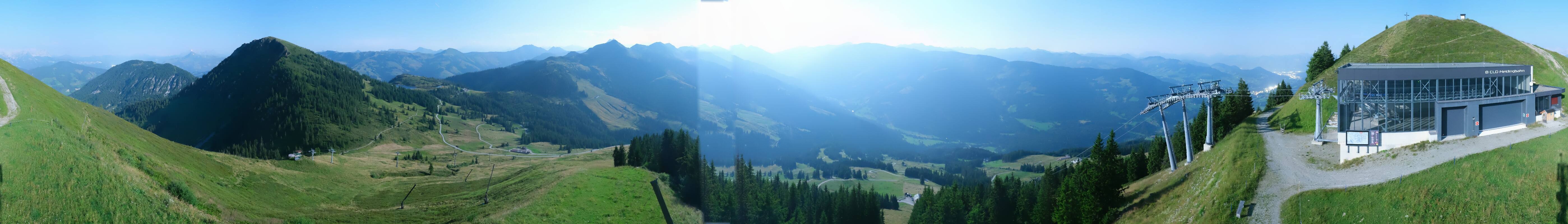 Archiv Foto Webcam Westendorf - Bergstation Fleiding