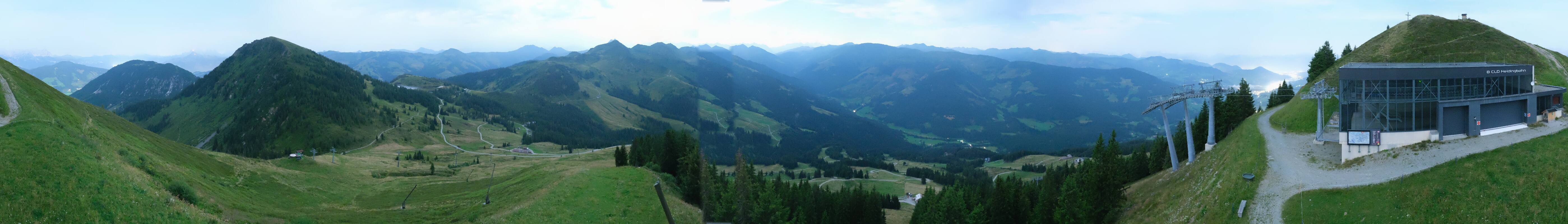 Archiv Foto Webcam Westendorf - Bergstation Fleiding