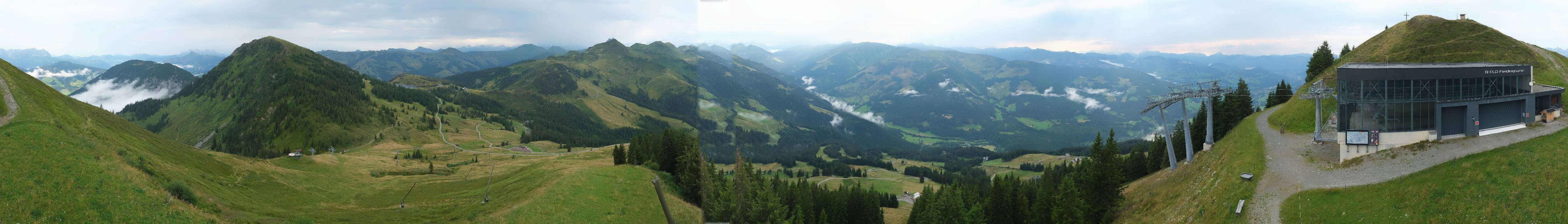Archiv Foto Webcam Westendorf - Bergstation Fleiding