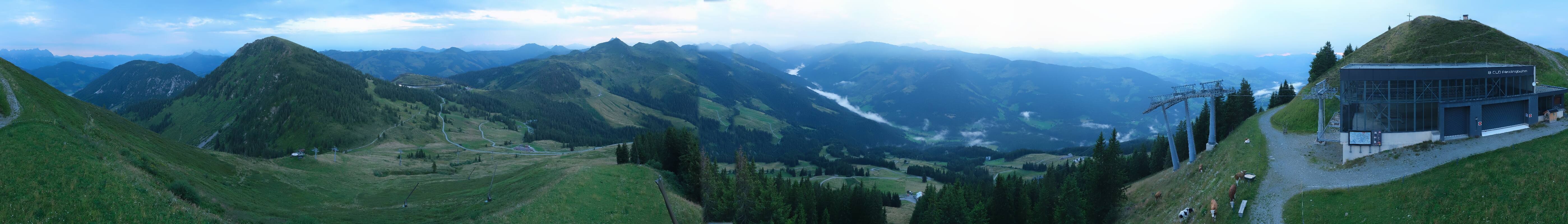 Archiv Foto Webcam Westendorf - Bergstation Fleiding