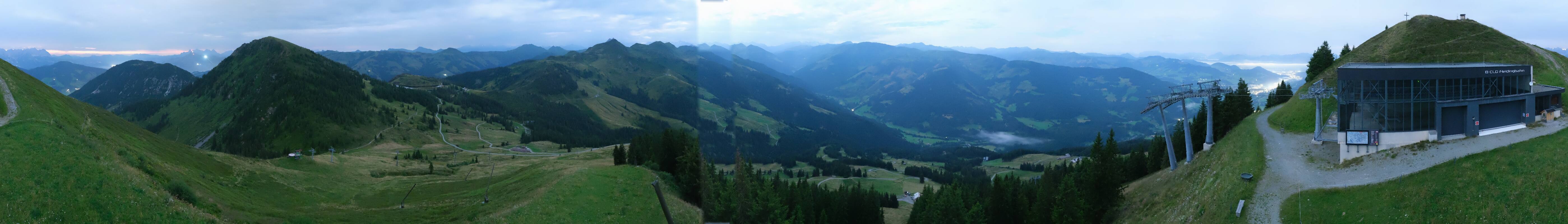 Archiv Foto Webcam Westendorf - Bergstation Fleiding