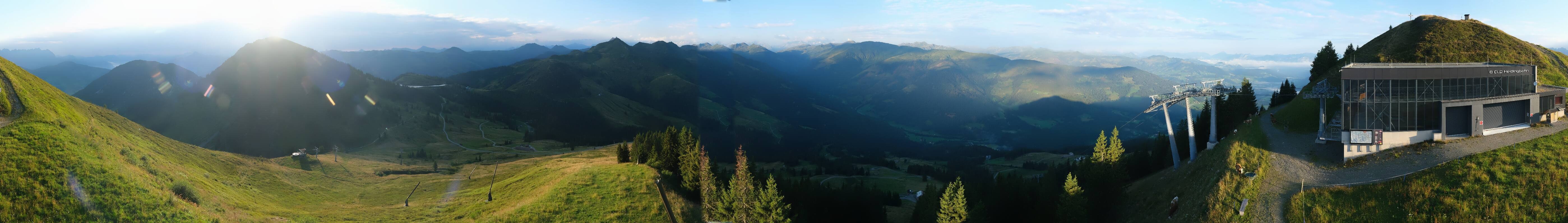 Archiv Foto Webcam Westendorf - Bergstation Fleiding