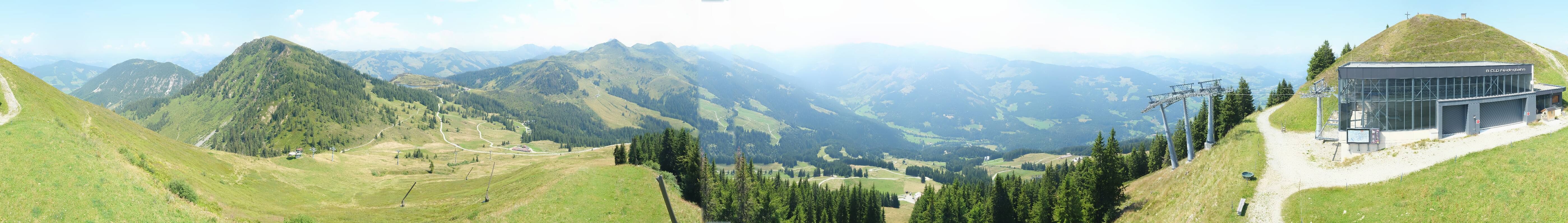 Archiv Foto Webcam Westendorf - Bergstation Fleiding