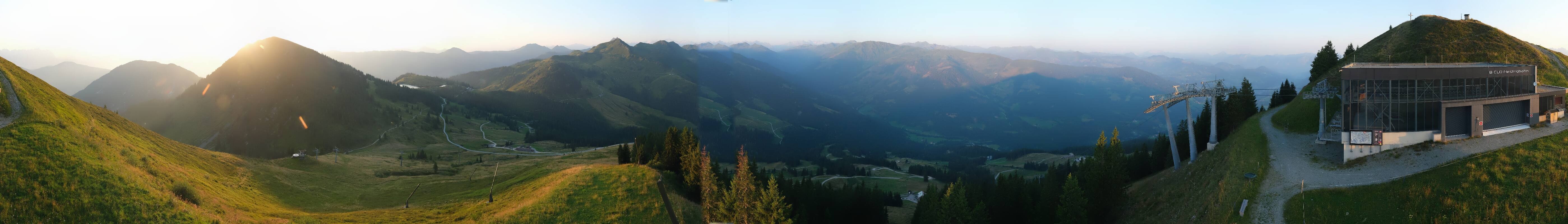 Archiv Foto Webcam Westendorf - Bergstation Fleiding