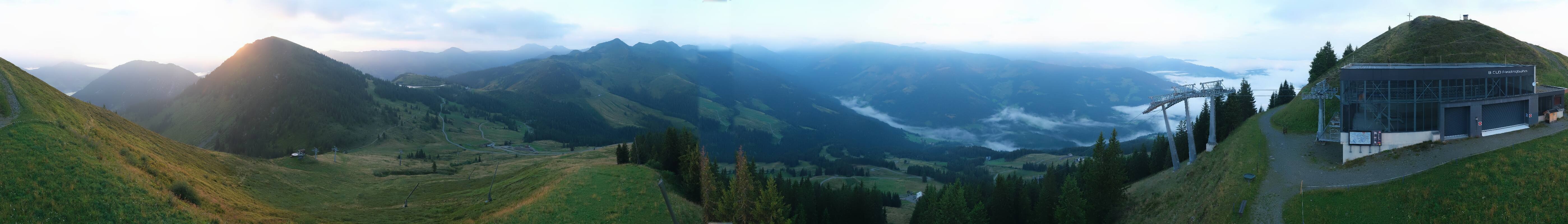 Archiv Foto Webcam Westendorf - Bergstation Fleiding