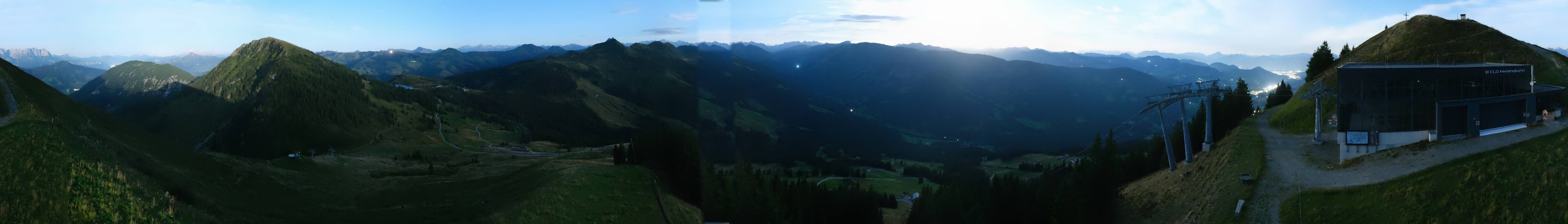 Archiv Foto Webcam Westendorf - Bergstation Fleiding