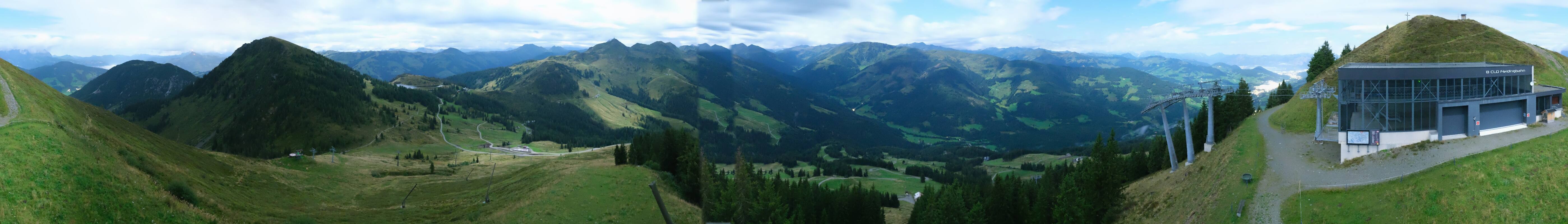 Archiv Foto Webcam Westendorf - Bergstation Fleiding