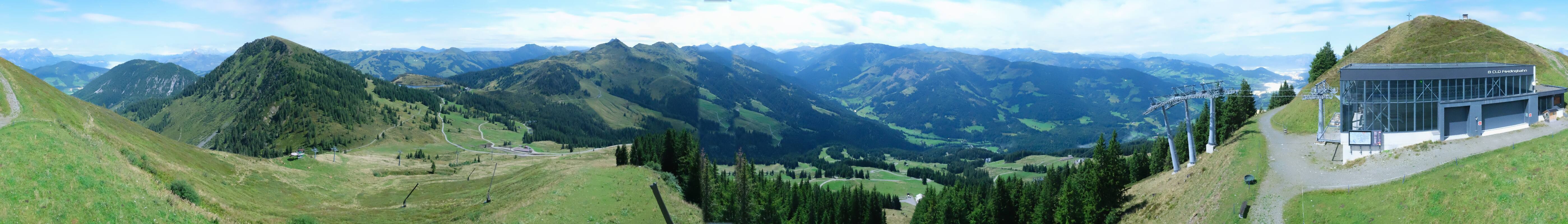 Archiv Foto Webcam Westendorf - Bergstation Fleiding