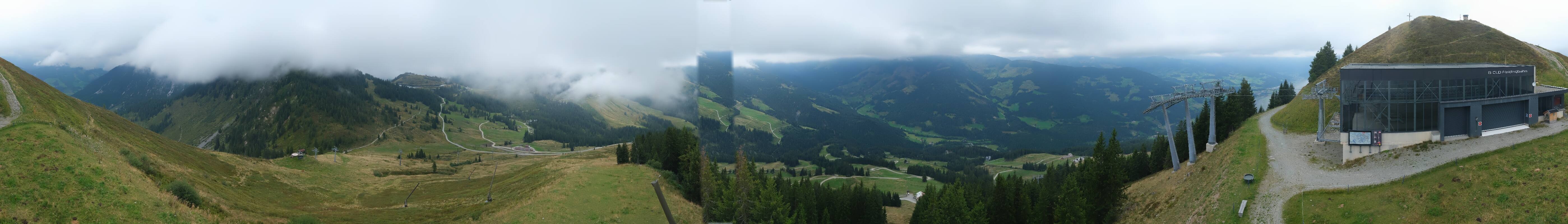 Archiv Foto Webcam Westendorf - Bergstation Fleiding