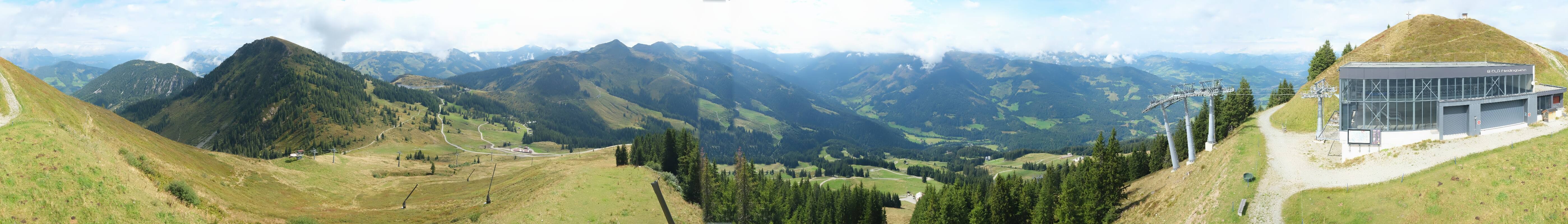 Archiv Foto Webcam Westendorf - Bergstation Fleiding