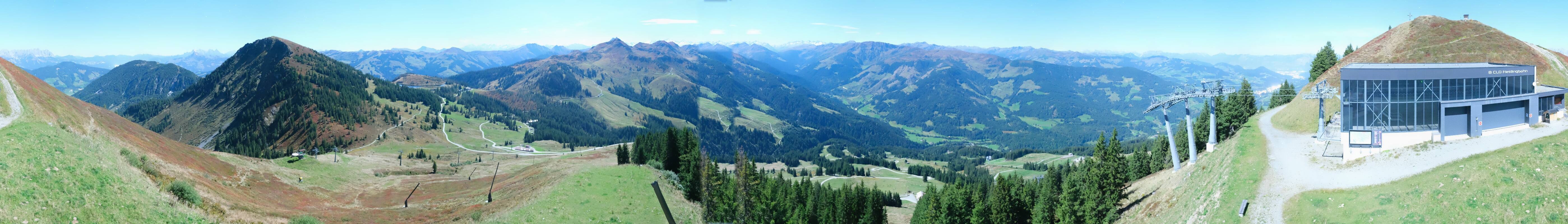 Archiv Foto Webcam Westendorf - Bergstation Fleiding